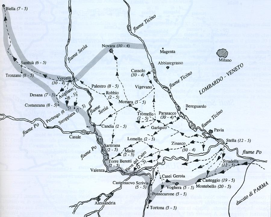 Iniziale invasione del Piemonte